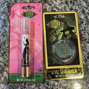 WICKED Make Up Bundle GLINDA Eye Shimmer Crayon ELPHABA Eye Shimmer DUO Universa